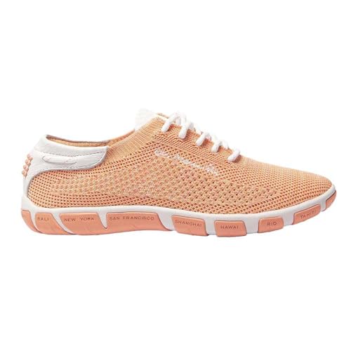 TBS Jazaria Damen-Sneaker, Orange, 38 EU von TBS