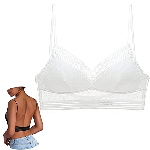 TBSCWYF Damen Blumen Spitzen BH Ohne Buegel Bralette Bustier Bequemer Gepolstert Ungepolstert Lace Bra Spitzen BH Bralette Spitze Gepolstert für Damen und Mädchen von TBSCWYF