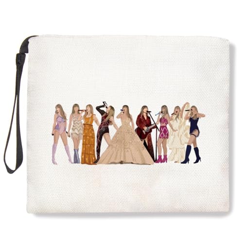 Geschenke für Musiker, inspirierte Musikliebhaber, Geschenk, Sänger-Merchandise-Kosmetiktasche, Freundschaftsgeschenk, Make-up-Tasche für Frauen, Teenager, Musiker, beste Freundin, Musikliebhaber, von TBT