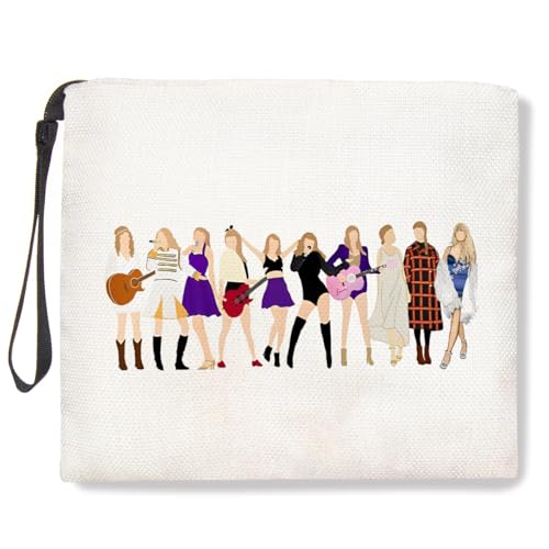 Geschenke für Musiker, inspirierte Musikliebhaber, Geschenk, Sänger-Merchandise-Kosmetiktasche, Freundschaftsgeschenk, Make-up-Tasche für Frauen, Teenager, Musiker, beste Freundin, Musikliebhaber, von TBT