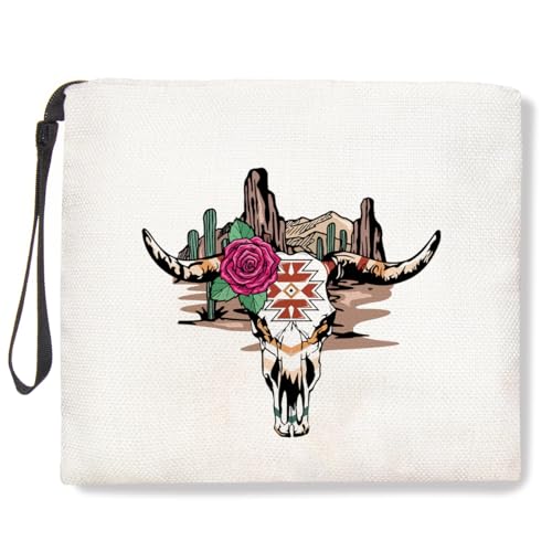 Inspiriertes Western-Accessoire, Western-Zubehör für Frauen, Landhausmädchen, westliche Freundschaftsgeschenke, Cowgirl-Geschenke für Mädchen, Make-up-Tasche für beste Freundin, Schwester, Tanten, von TBT