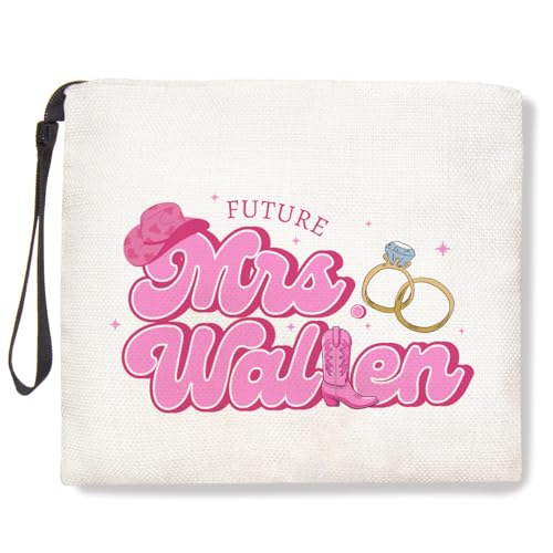 TBT Inspiriertes Musikliebhaber-Geschenk, Sängerin, Songalbum, Western-Zubehör, Sachen, Landmädchen, Freundschaftsgeschenke, Make-up-Tasche für Frauen, Musiker, beste Freundin, Musikliebhaber, Fans, von TBT