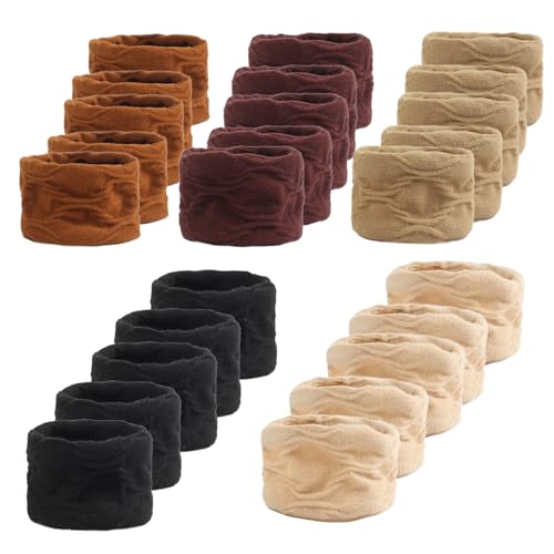 TBUKEOM Haargummis, 25 Stück, keine Schäden, dicke, nahtlose elastische Haarbänder, weiche Pferdeschwanz-Halter für Mädchen, sanfte Haargummis für Fitnessstudio, Arbeit, täglichen Gebrauch (neutrale TBUKEOM Haargummis, 25 Stück, keine Schäden, dicke, nahtlose elastische Haarbänder, weiche Pferdeschwanz-Halter für Mädchen, sanfte Haargummis für Fitnessstudio, Arbeit, täglichen Gebrauch (neutrale von TBUKEOM