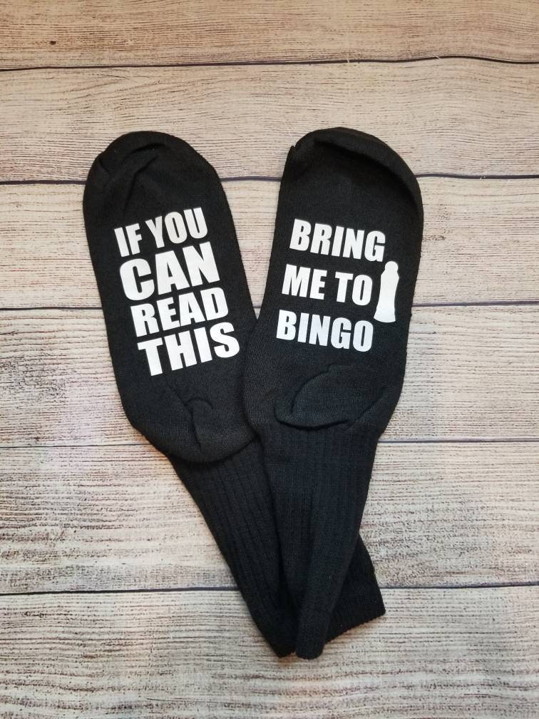 Bring Mich Zu Bingo, Bingo Socken, Lustiges Geschenk, Bingo-Liebhaber Geschenke Bring Mich Zu Bingo, Bingo Socken, Lustiges Geschenk, Bingo-Liebhaber Geschenke von TBeauDesigns