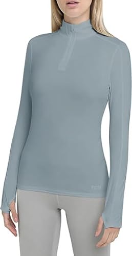 TCA Damen Fusion Quickdry Leichtes Laufshirt mit Reißverschlusstasche - Türkis, XS von TCA