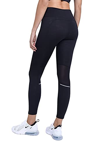 TCA SuperThermo Performance Leggings für Damen, High Waist, Blickdicht Sportleggings mit Handytasche, Laufhose für Yoga & Fitness - Schwarz (Tarnung), L von TCA