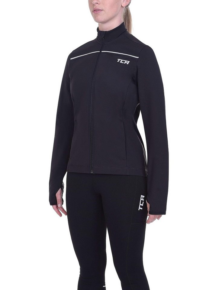 TCA Fahrradjacke TCA Damen Thermische Radlaufjacke - Schwarz, S (1-St) von TCA