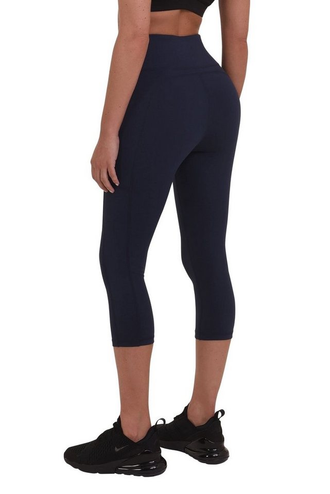 TCA Funktionsleggings TCA Damen Equilibrium Capri Leggings - Dunkelblau (1-tlg) von TCA