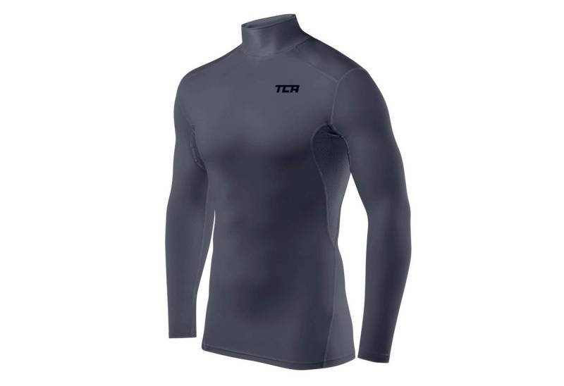 TCA Funktionsshirt TCA Herren HyperFusion Kompressionsshirt Langarm Dunkelgrau (1-tlg) von TCA