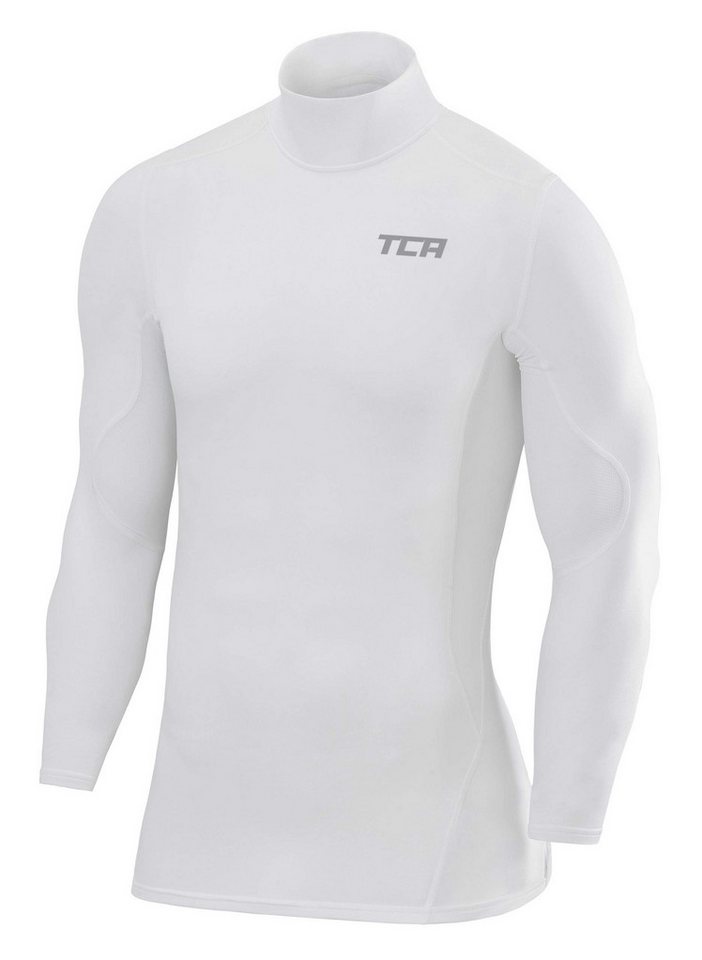TCA Trainingsshirt TCA Herren SuperThermal Baselayer Langarmshirt - Weiss (1-tlg) von TCA
