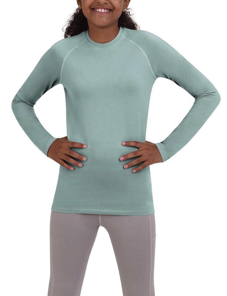 TCA Funktionsshirt TCA Mädchen SuperThermal Trainingsoberteil - Hellblau, 6-8 Jahre (1-tlg) von TCA