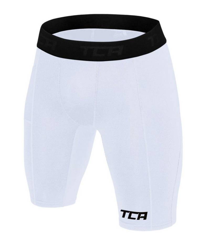 TCA Funktionsshorts TCA Herren SuperThermal Kompressions-Base-Layer - Weiss von TCA