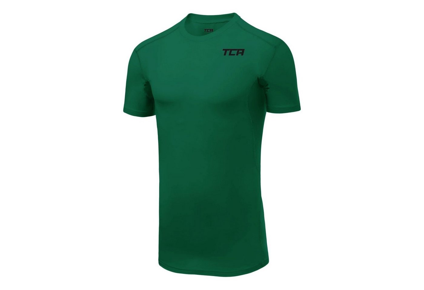 TCA Funktionsunterhemd TCA Herren HyperFusion Sportshirt, kurzärmlig, elastisch - Grün von TCA