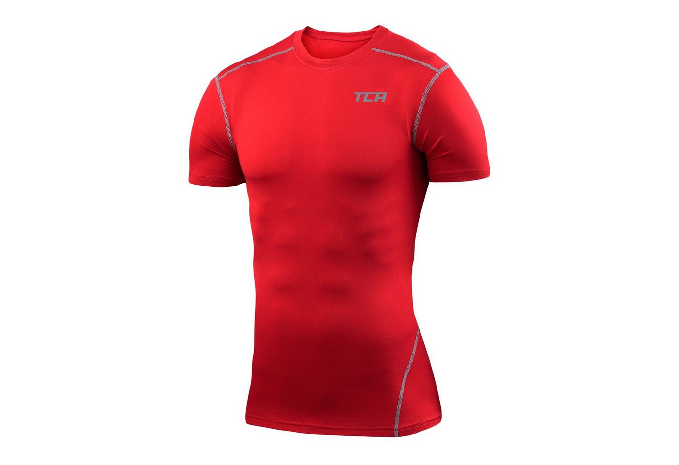 TCA Funktionsunterhemd TCA Herren Pro Performance Shirt - Rot, XXL von TCA