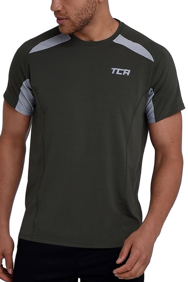 TCA Funktionsunterhemd TCA Herren Quickdry Sportshirt - Dunkelgrün von TCA