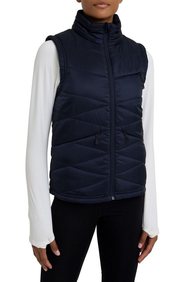 TCA Funktionsweste Damen Steppweste TCA mit Reißverschlusstaschen - Dunkelblau, XS (1-tlg) von TCA