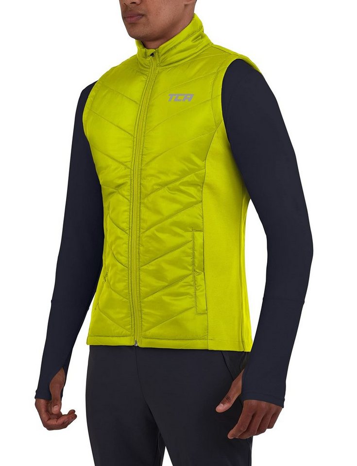 TCA Funktionsweste Jungen Thermoweste zum Wandern und Laufen - Grün (1-tlg) von TCA