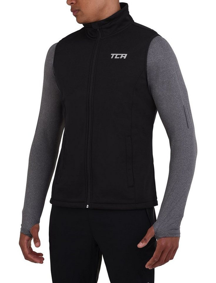 TCA Kurzjacke TCA Herren Flyweight Windweste - Schwarz, XXL von TCA