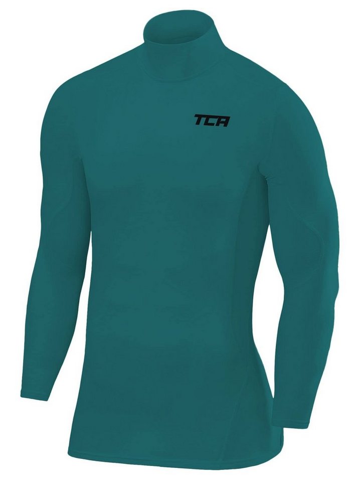 TCA Langarmshirt TCA Herren SuperThermal Baselayer Langarmshirt - Grün (1-tlg) von TCA