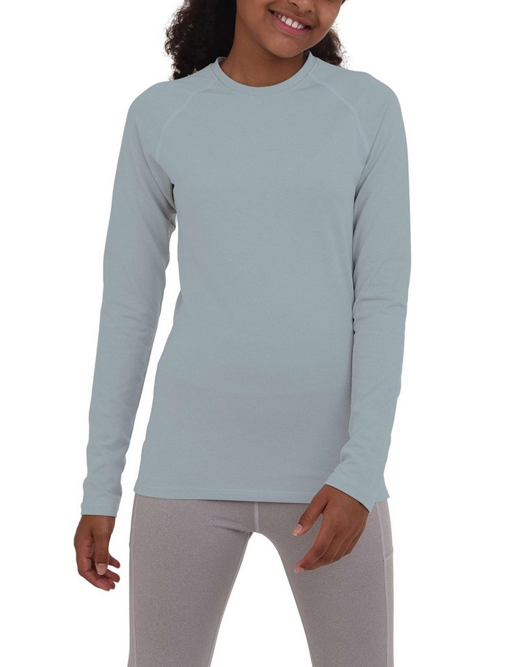 TCA Langarmshirt TCA Mädchen SuperThermal Trainingsoberteil, Türkis, 6-8 Jahre (1-tlg) von TCA