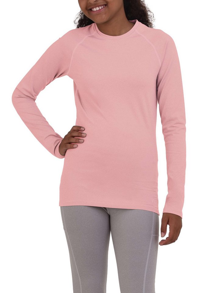 TCA Langarmshirt TCA Mädchen SuperThermal Trainingsoberteil - Rosa, 12-14 Jahre (1-tlg) von TCA