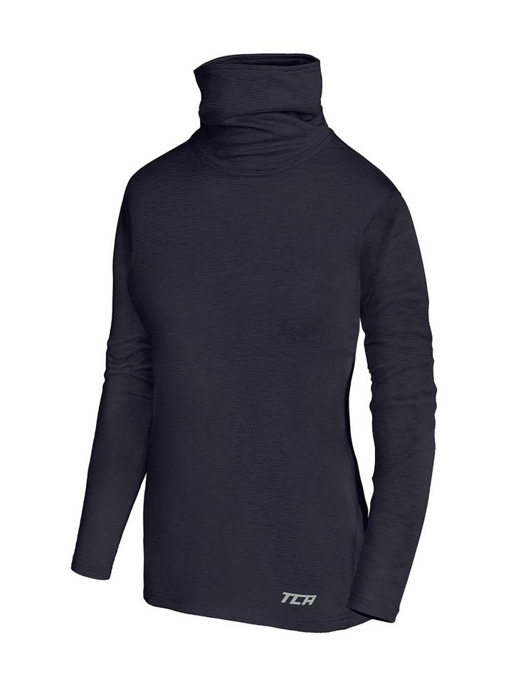 TCA Trainingsshirt TCA Mädchen Warm-Up Thermo Lauf Oberteil - Blau, 12-14 Jahre (1-tlg) von TCA