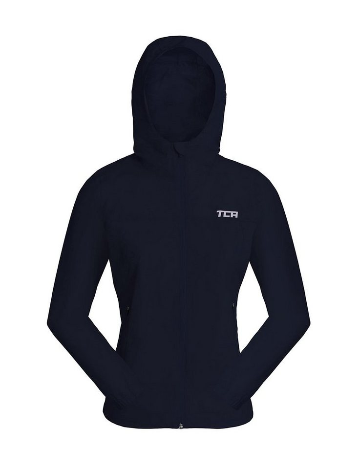 TCA Trainingspullover TCA Mädchen Regenjacke wasserdicht, Dunkelblau, 12-14 Jahre (1-tlg) von TCA