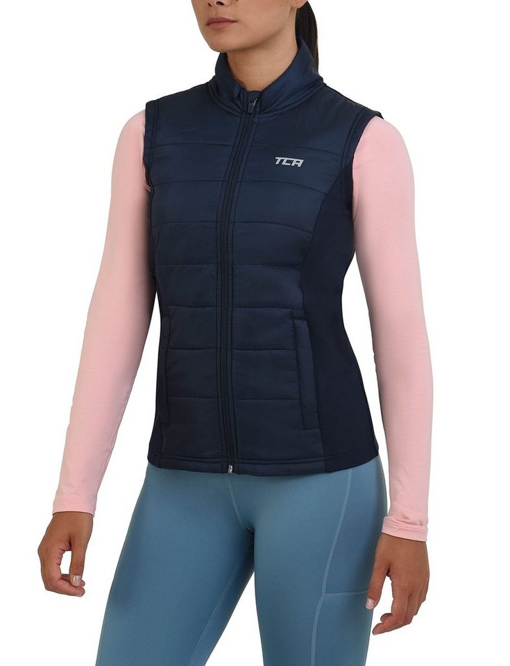 TCA Kurzjacke TCA Damen Excel Runner Laufweste - Dunkelblau, XS von TCA