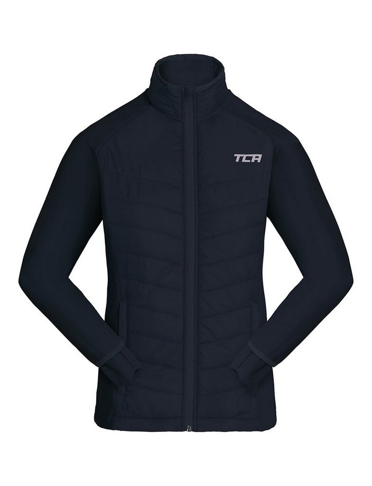 TCA Trainingspullover TCA Jungen Laufjacke, wasserabweisend - Dunkelblau, 10-12 Jahre (1-tlg) von TCA