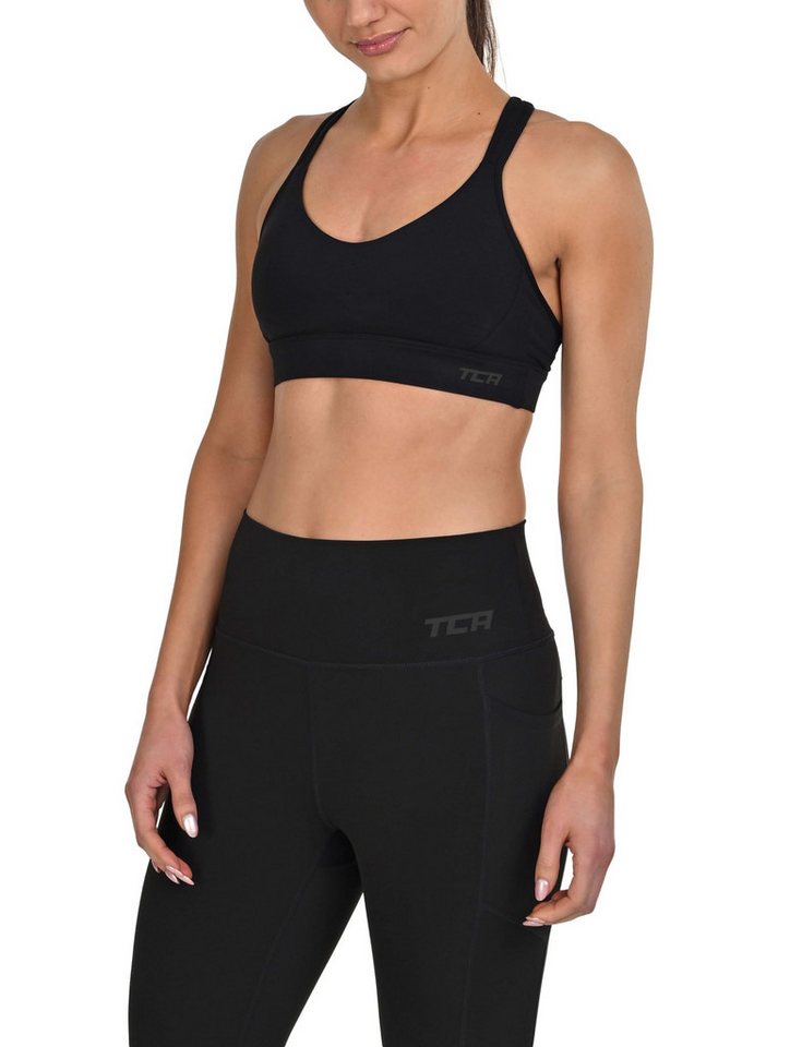 TCA Sport-Bustier TCA Sport BH für Damen mittlerer bis starker Halt - Sport Bra Damen (1-tlg) von TCA