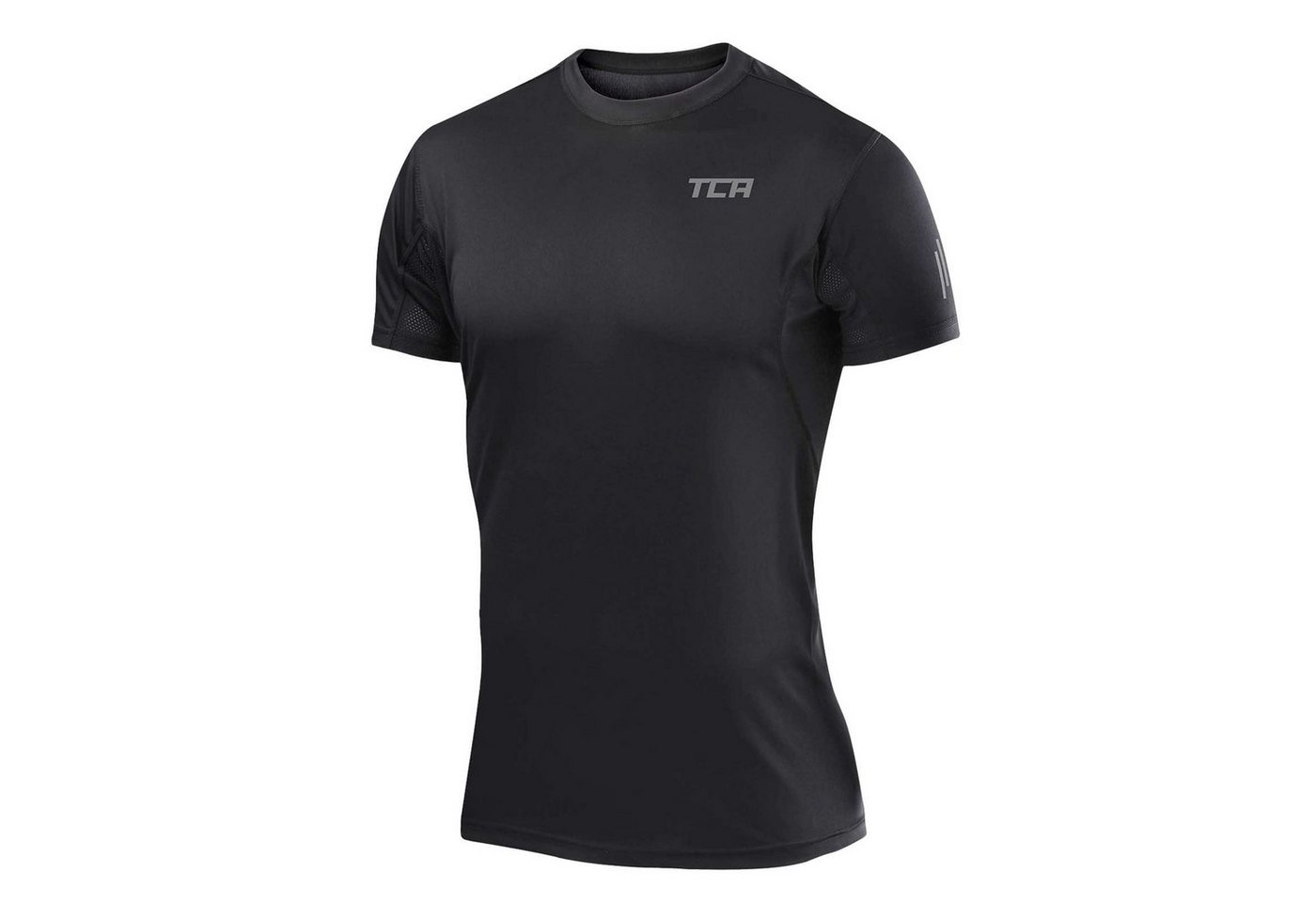 TCA T-Shirt TCA Herren Atomic T-Shirt - Schwarz, XL (1-tlg) von TCA