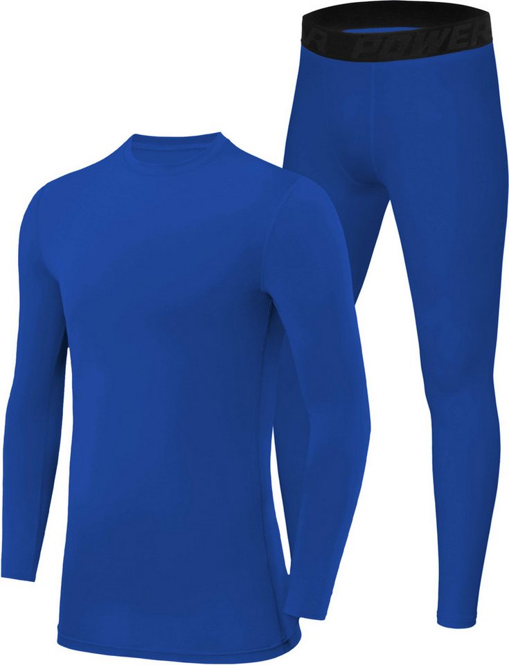 TCA Trainingsanzug Jungen Kompressions Set - Langarm Shirt & Leggings (1-tlg) von TCA
