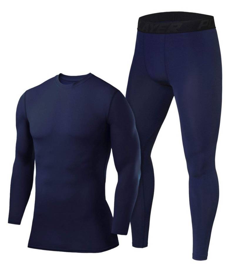 TCA Trainingsanzug Jungen Performance Unterwäsche Set - Thermo Langarm & Shorts (1-tlg) von TCA