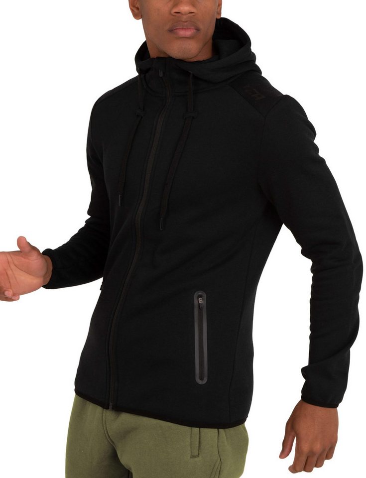 TCA Trainingspullover TCA Herren Revolution Hoodie - Schwarz, M (1-tlg) von TCA