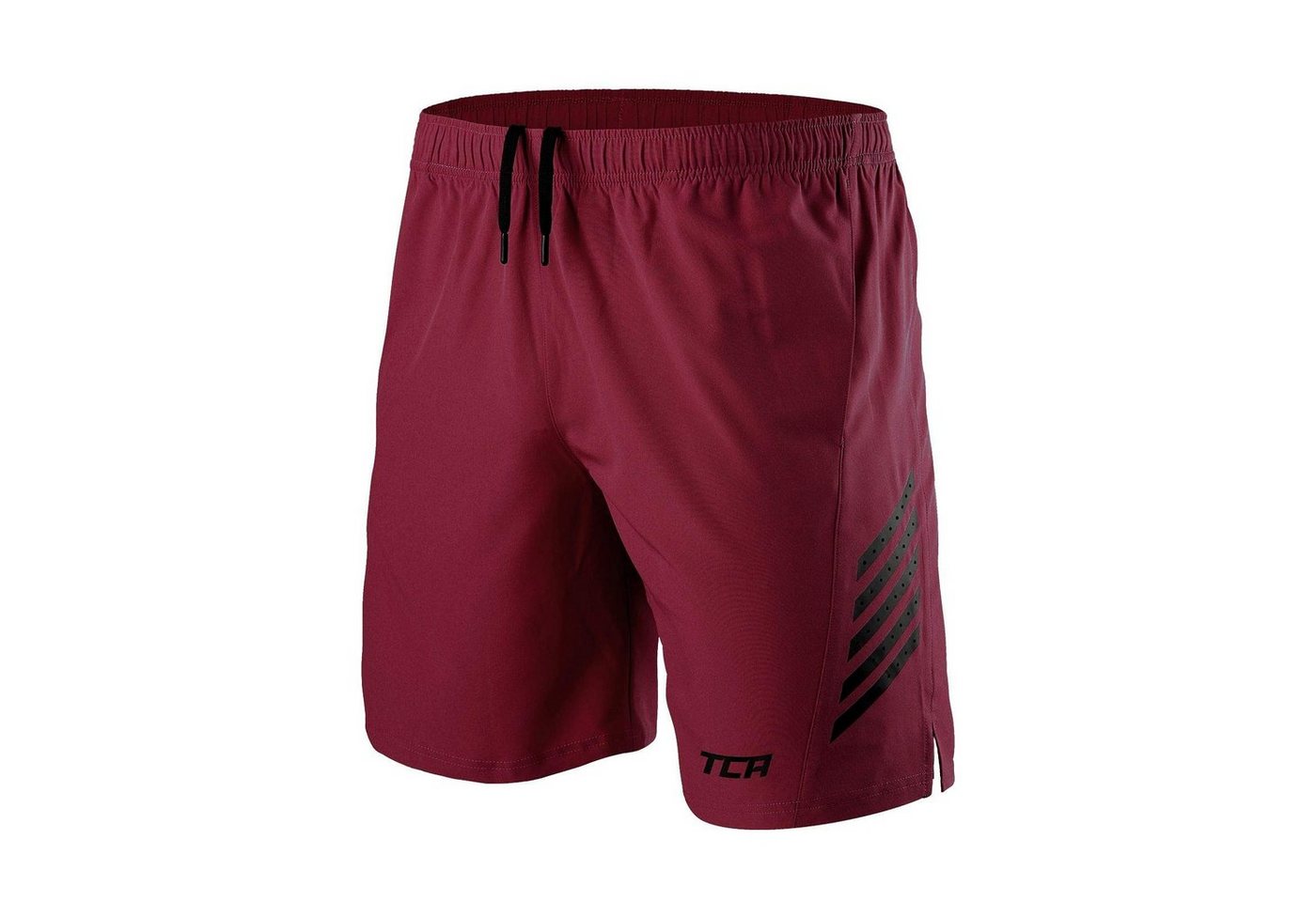 TCA Trainingsshorts TCA Herren Laufshorts Taschen Leichtgewicht Rot (1-tlg) von TCA