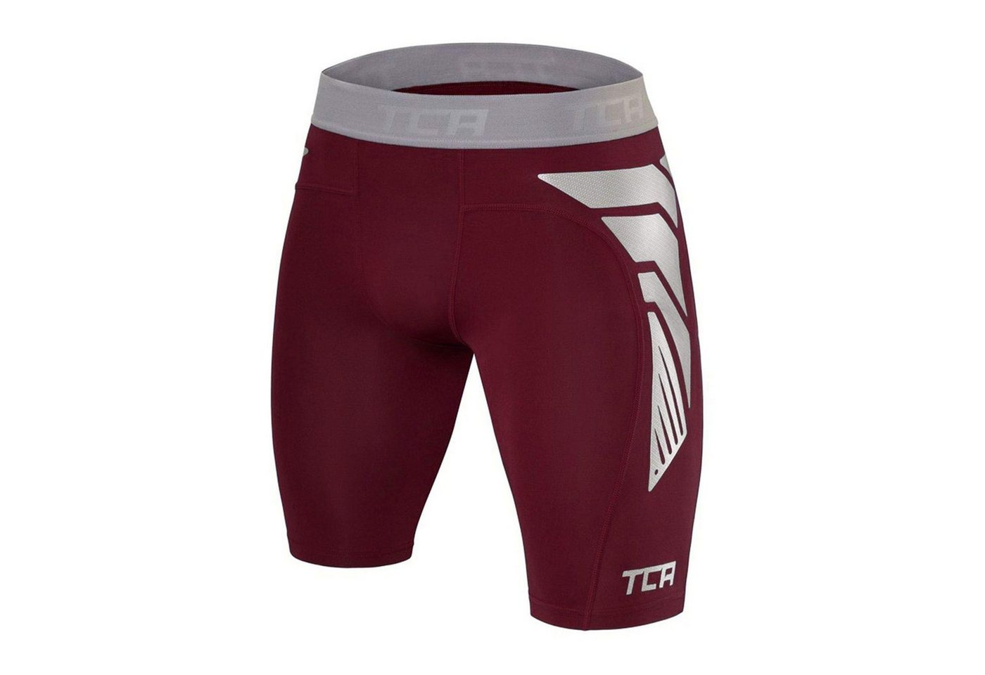 TCA Funktionsshorts TCA Jungen CarbonForce Pro Thermo Shorts - Cabernet, 10-12 Jahre (1-tlg) von TCA