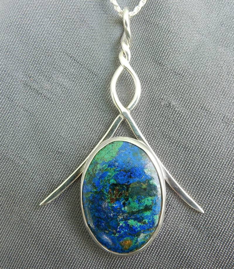 Azurit Anhänger Azurit Anhänger von TCBodeker