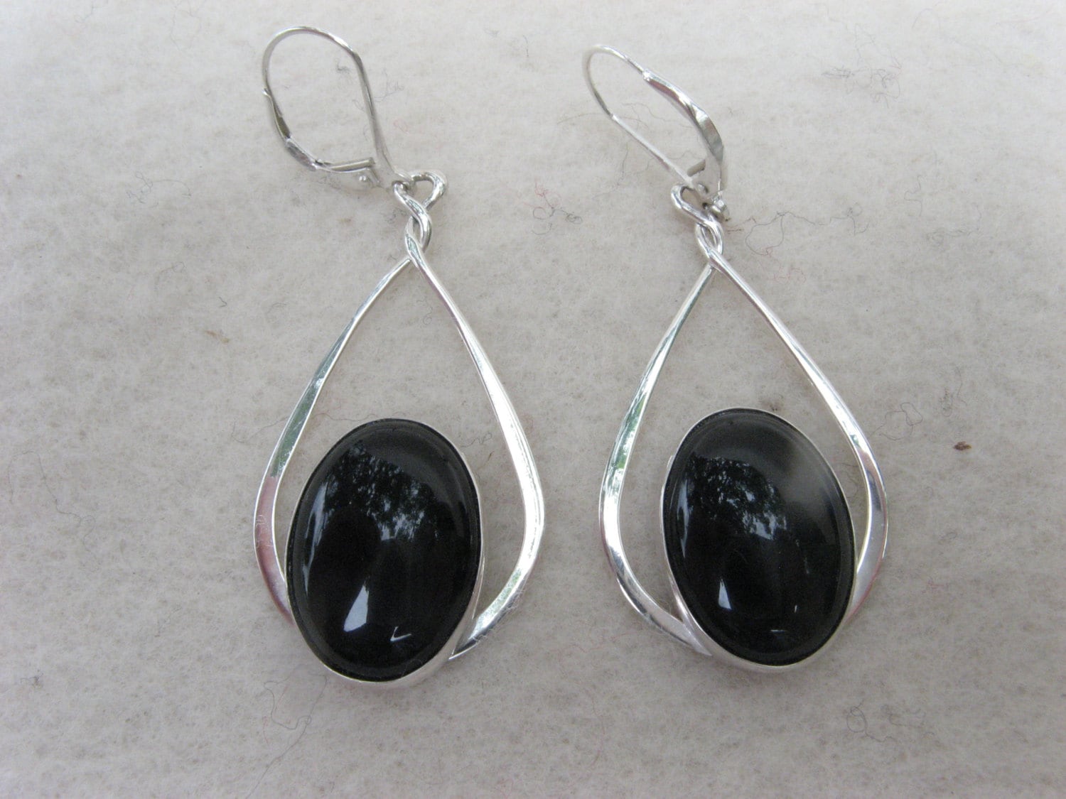 Schwarzer Onyx Ohrringe Schwarzer Onyx Ohrringe von TCBodeker