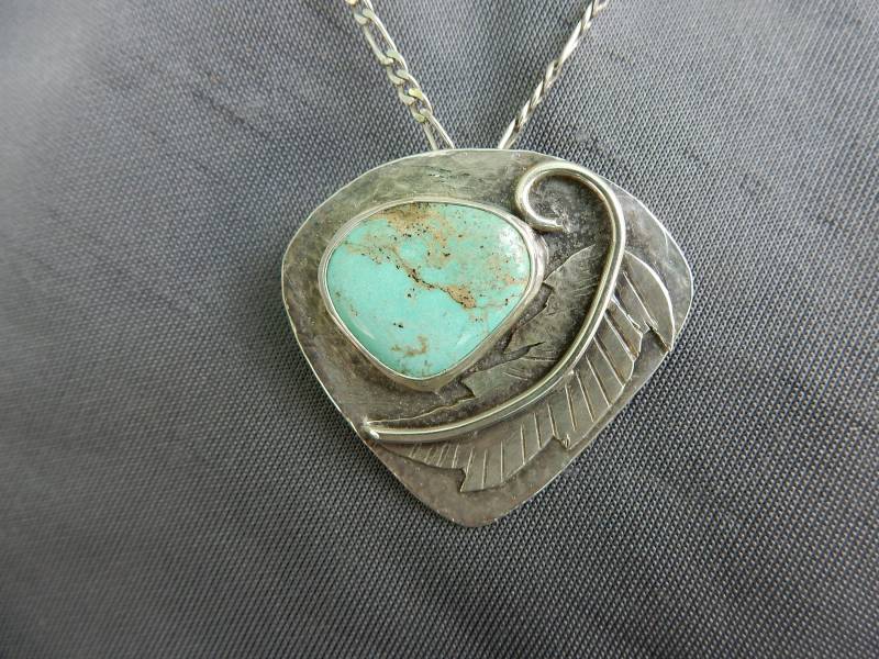 Türkis Und Blattpendant Türkis Und Blattpendant von TCBodeker