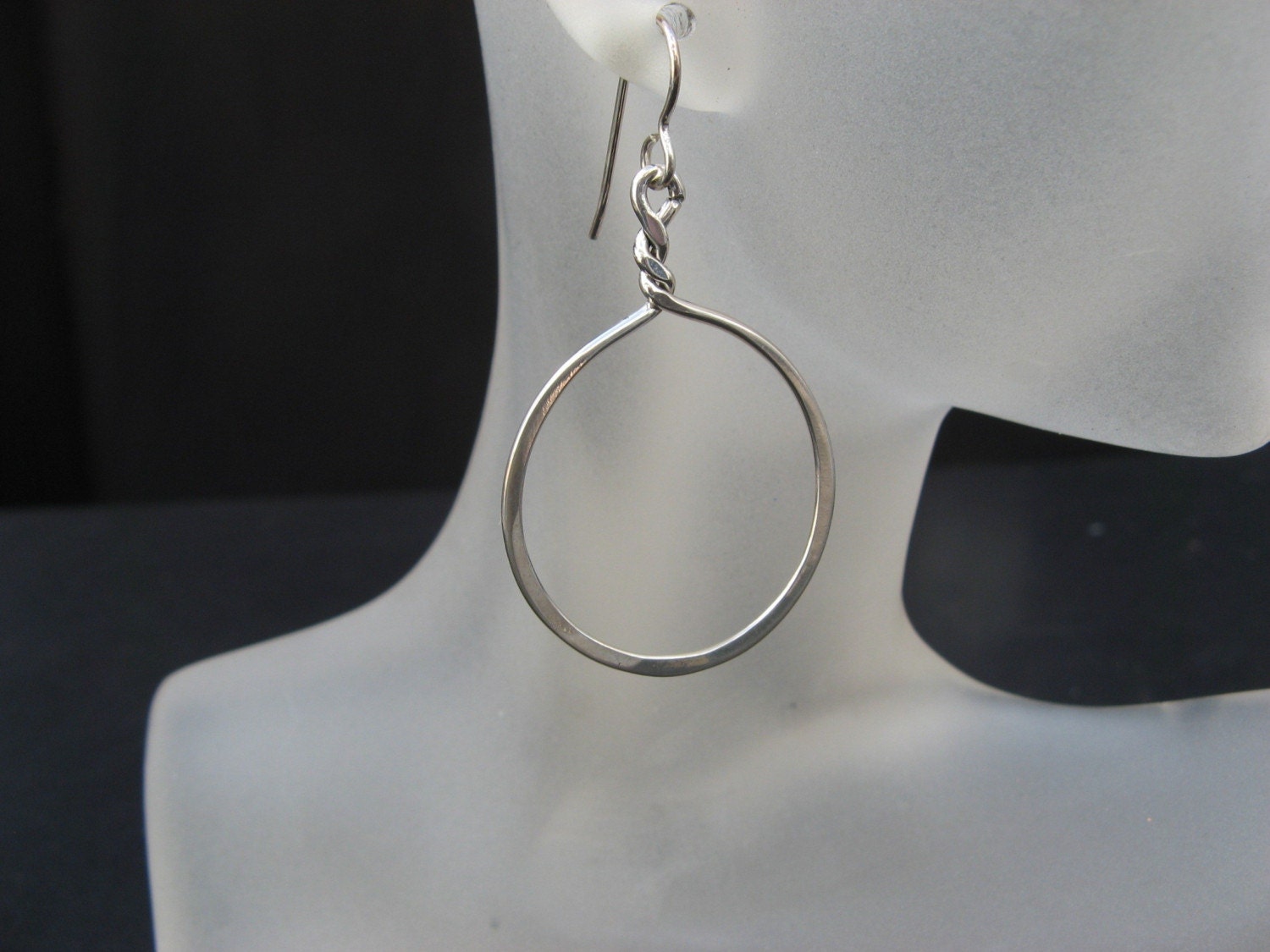 sterling Silber Kreis/Hoop Ohrringe sterling Silber Kreis/Hoop Ohrringe von TCBodeker