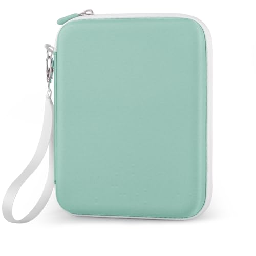 TCGPRO Aufbewahrungsbox für Yoto Cards, 80 Yoto Karten Organizer mit Reißverschluss und Tragegriff, 10 Doppelseitige Einlageblätter mit 4-Ring-System, Reise Sammelmappe für Yoto Player Cards, Grün von TCGPRO