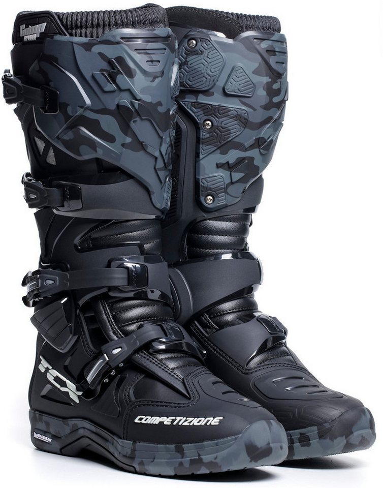 TCX Comp Evo 2 Michelin 2023 Motocross Stiefel Motorradstiefel Atmungsaktiv herausnehmbares von TCX