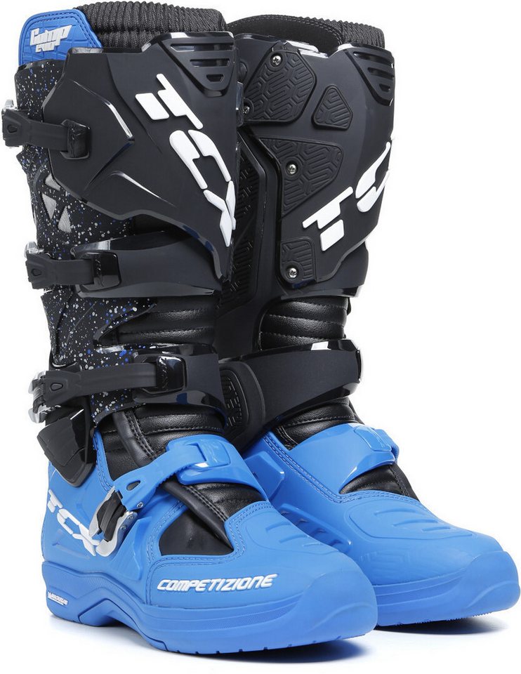 TCX Comp Evo 2 Michelin Motocross Stiefel Motorradstiefel Atmungsaktiv von TCX