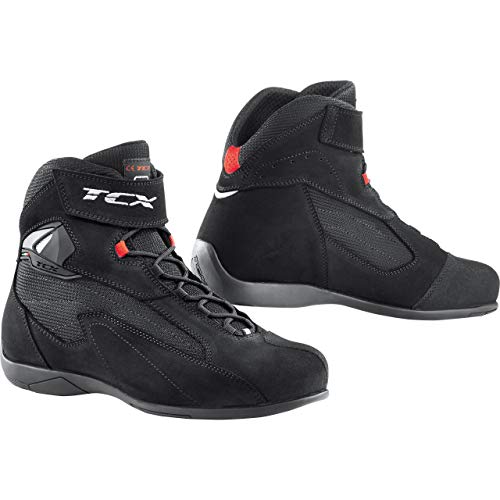 TCX Damen 9450-nero Motorradstiefel, Schwarz, 42 EU von TCX