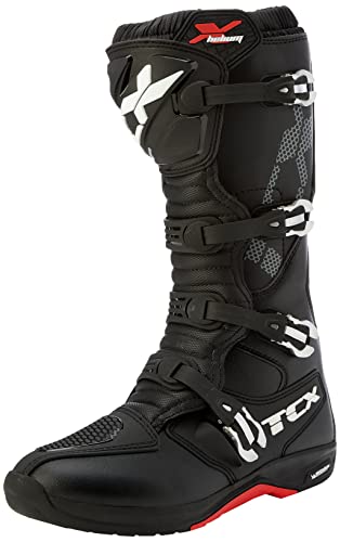 TCX Herren 130/9671/Blk/49 Motorcycle Boot, Schwarz, 49 EU von TCX