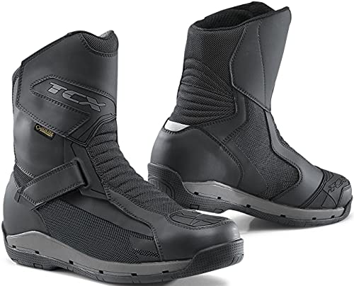 TCX Herren 7139g Airwire Surround GTX Motorradstiefel, Schwarz, 45 EU von TCX