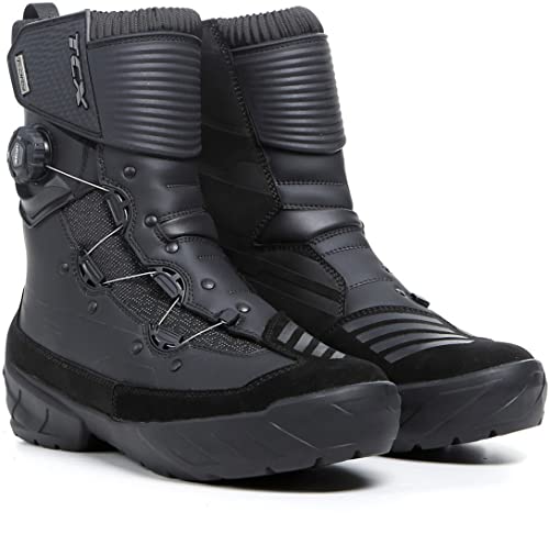 TCX Herren Infinity 3 Mid Wp Motorcycle Boot, Schwarz, 39 EU von TCX