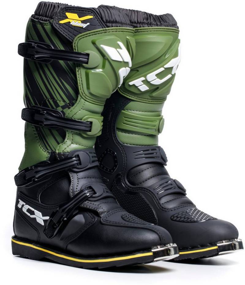 TCX X-Blast 2023 Motocross Stiefel Motorradstiefel Atmungsaktiv herausnehmbares von TCX