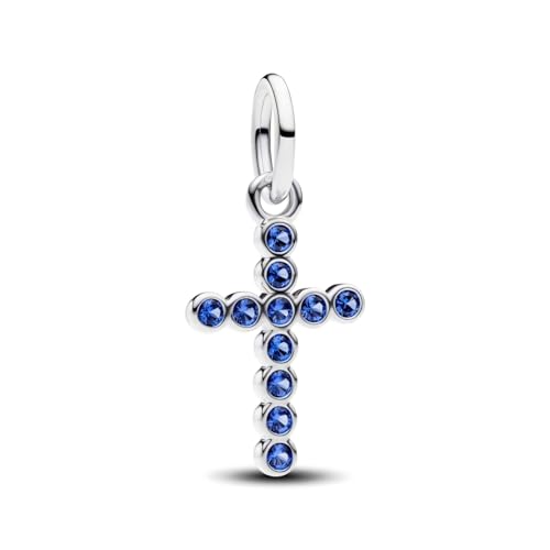 TCZNAF Blaues Kreuz Charm Armbände Bead Compatible für Armband Christmas Schmuck für Damen Weihnachten Charm TCZNAF Blaues Kreuz Charm Armbände Bead Compatible für Armband Christmas Schmuck für Damen Weihnachten Charm von TCZNAF
