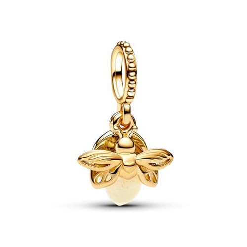 TCZNAF Glow in the Dark- Glühwürmchen Charms Bead -Anhänger für Europäische Armbänder und Halsketten für Damen von TCZNAF